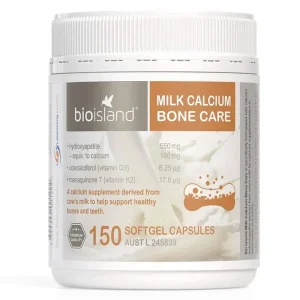 Canxi Bio Island Milk Calcium Bone Care 150 viên Úc – Hỗ trợ xương khớp