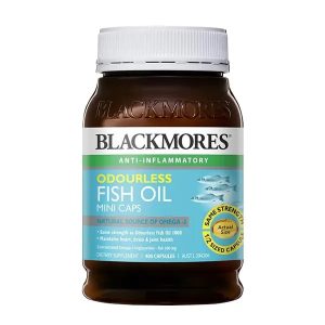 Dầu cá Blackmores Fish Oil Mini Caps 400 viên Úc
