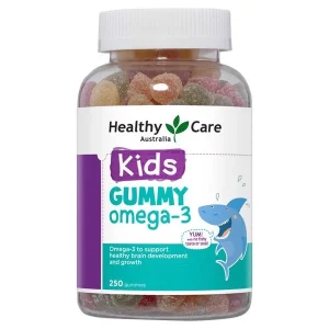 Kẹo Gummy Omega-3 Healthy Care Úc 250 viên