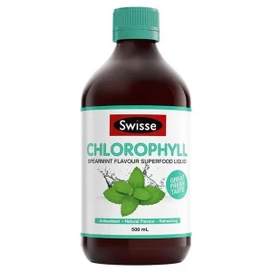 Nước diệp lục Swisse Chlorophyll vị bạc hà Spearmint 500ml