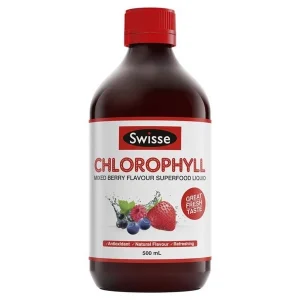 Nước diệp lục Swisse Chlorophyll vị dâu Mixed Berry 500ml
