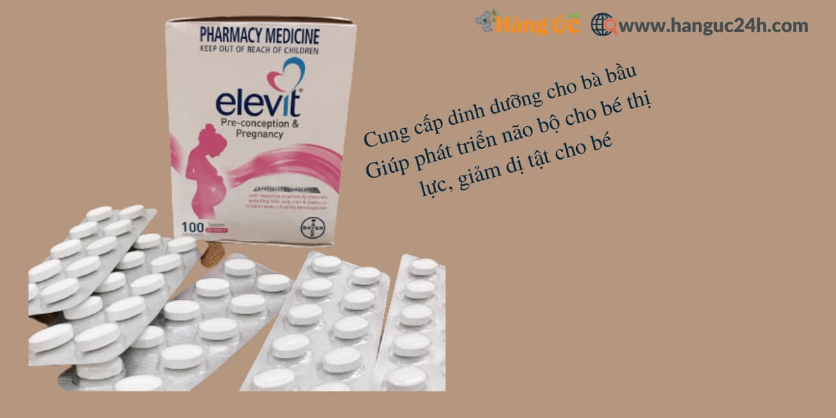 Tác dụng của Vitamin tổng hợp Elevit