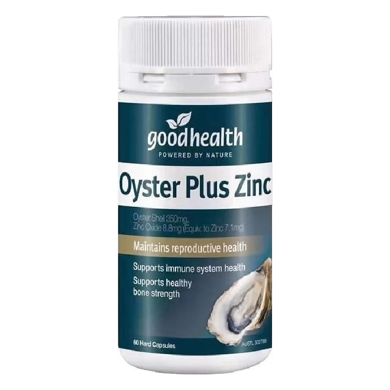 [Mẫu Mới] Tinh chất hàu Oyster Plus Zinc Goodhealth 60 viên – Tăng cường sinh lý phái mạnh