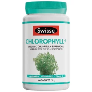 Viên uống Diệp Lục Swisse Chlorophyll 100 viên Úc