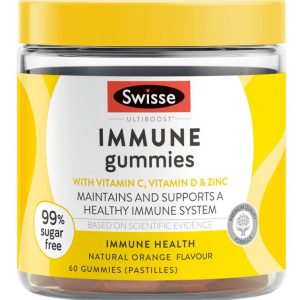 Swisse Immune Gummies 60 Pack – Viên nhai hỗ trợ hệ thống miễn dịch