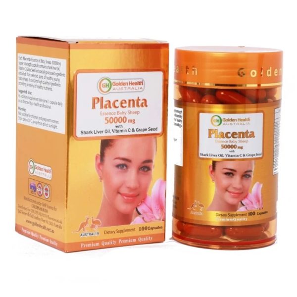 Nhau Thai Cừu Golden Health Placenta 50000mg