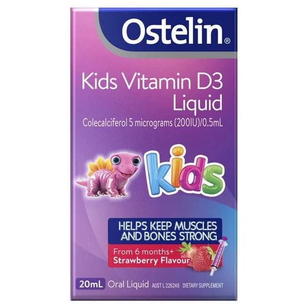 Ostelin Kids Vitamin D3 Liquid Dạng Nước Của Úc 20ml